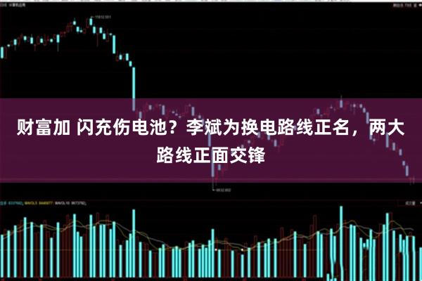 财富加 闪充伤电池？李斌为换电路线正名，两大路线正面交锋